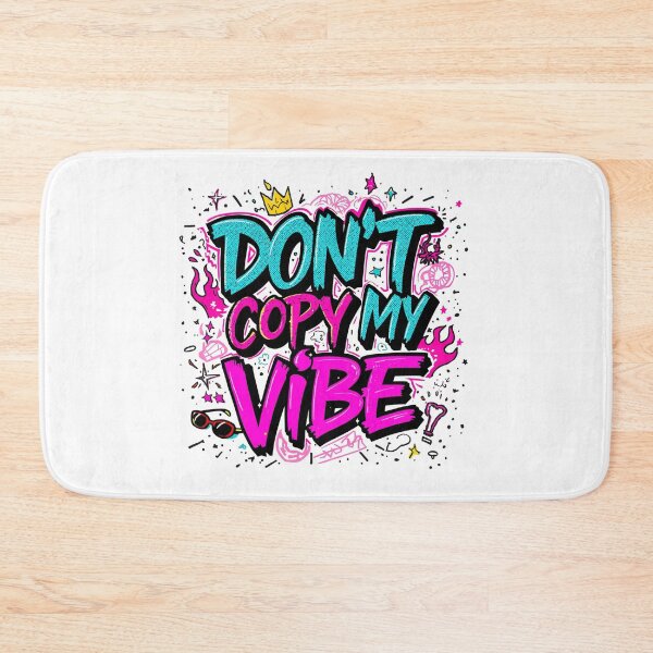 Item preview, Don’t Copy My Vibe. Bold Urban Street Style Quote Design designed and sold by Aarvya Fashion Club ( A.F.C ).