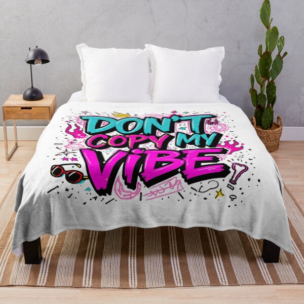 Item preview, Don’t Copy My Vibe. Bold Urban Street Style Quote Design designed and sold by Aarvya Fashion Club ( A.F.C ).