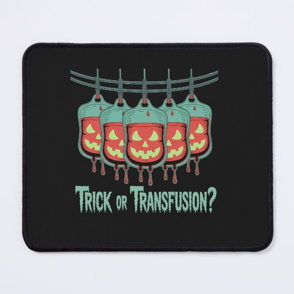 Item preview, Trick or transfusion Doctor Halloween designed and sold by Missynoofnoof.