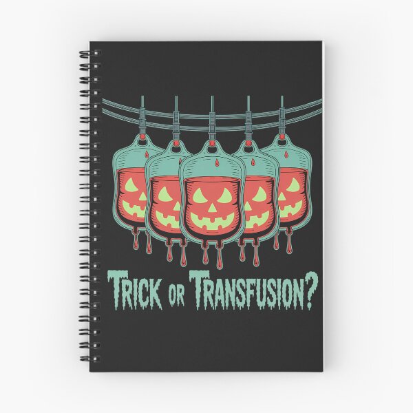 Item preview, Trick or transfusion Doctor Halloween  designed and sold by Missynoofnoof.