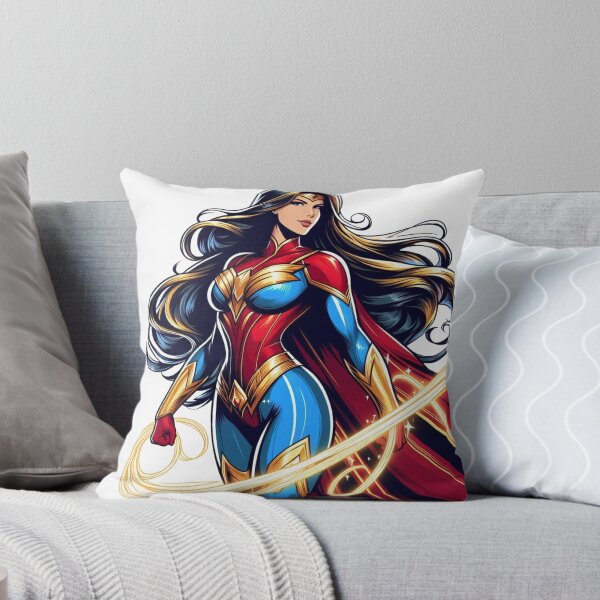 Aperçu de l'œuvre Wonder Woman Guerrière amazonienne de la justice créée et vendue par prabhuji.