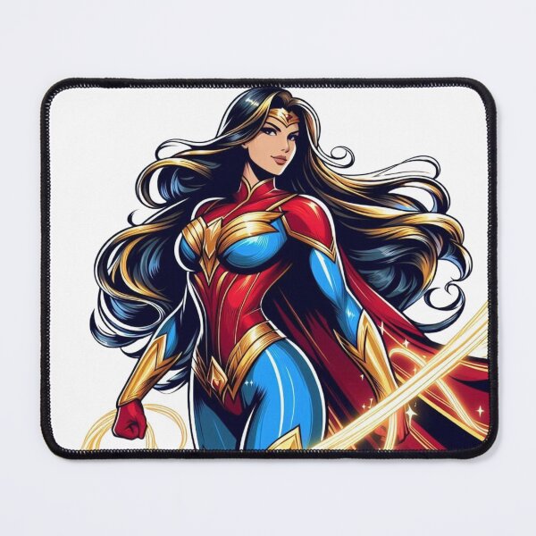 Item preview, Wonder Woman Amazonian Warrior of Justice designed and sold by prabhuji.