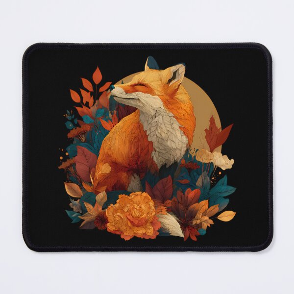 Item preview, Warm Autumn Foxy Pattern For Nature Lovers designed and sold by MarlenArt.