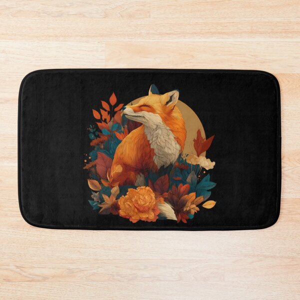 Item preview, Warm Autumn Foxy Pattern For Nature Lovers designed and sold by MarlenArt.