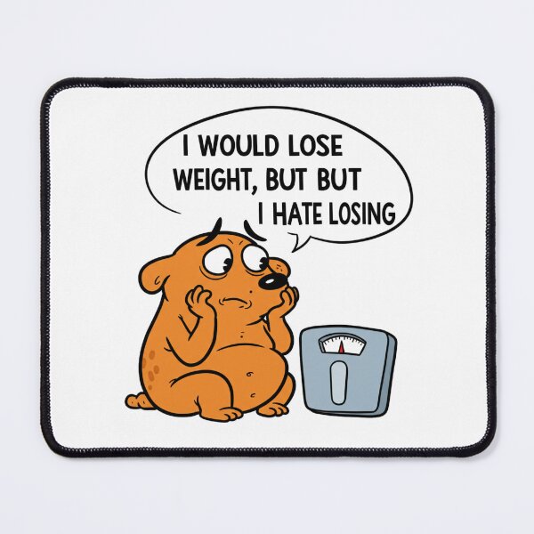 Item preview, I Hate Losing T-Shirt | Funny | Sarcastic | Quote | Weight Loss | Humor | Gym | Workout designed and sold by SGCreations-78.