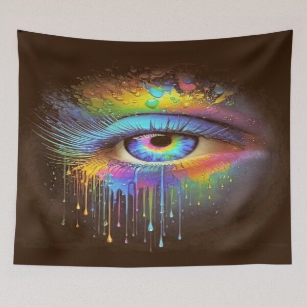 Item preview, In general, eyes still symbolize knowledge, truth, omniscience, clairvoyance, light and spirit. designed and sold by FotoworldEdel.