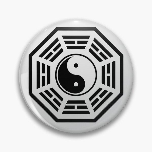 Item preview, Bagua mirror with Yin Yang black designed and sold by Lucky 777.
