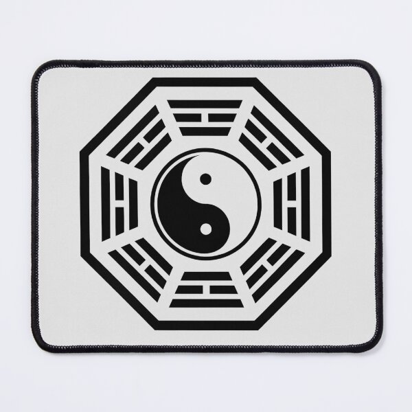 Item preview, Bagua mirror with Yin Yang black designed and sold by Lucky 777.