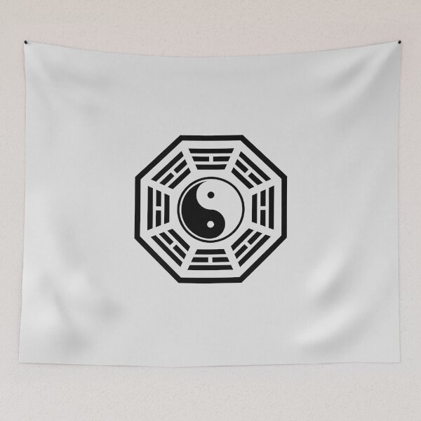 Item preview, Bagua mirror with Yin Yang black designed and sold by Lucky 777.