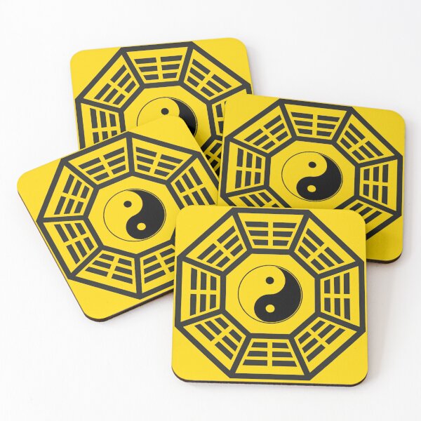 Item preview, Bagua mirror with Yin Yang black designed and sold by Lucky 777.