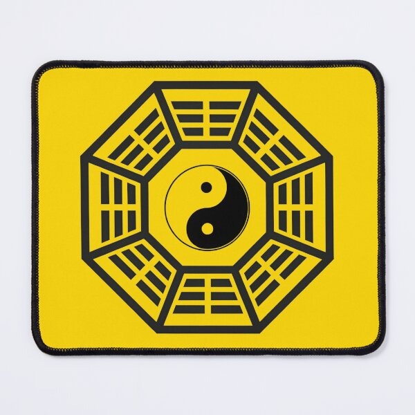 Item preview, Bagua mirror with Yin Yang black designed and sold by Lucky 777.