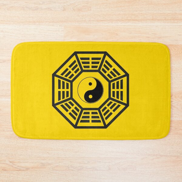 Item preview, Bagua mirror with Yin Yang black designed and sold by Lucky 777.