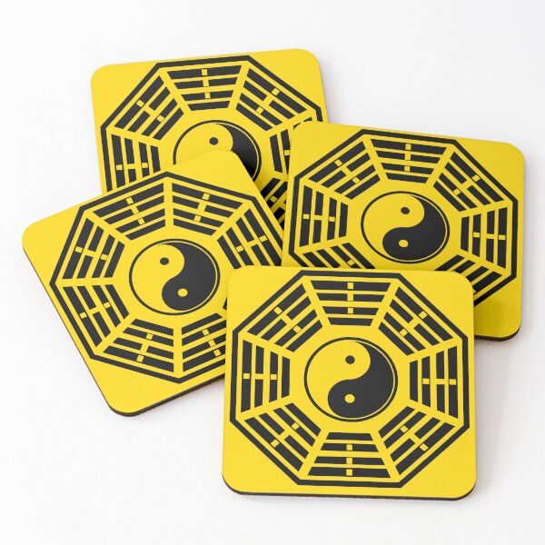 Item preview, Bagua mirror with Yin Yang black designed and sold by Lucky 777.