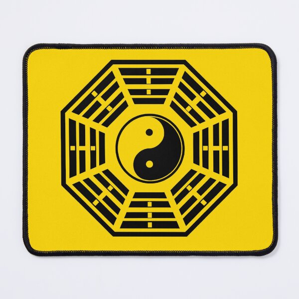 Item preview, Bagua mirror with Yin Yang black designed and sold by Lucky 777.