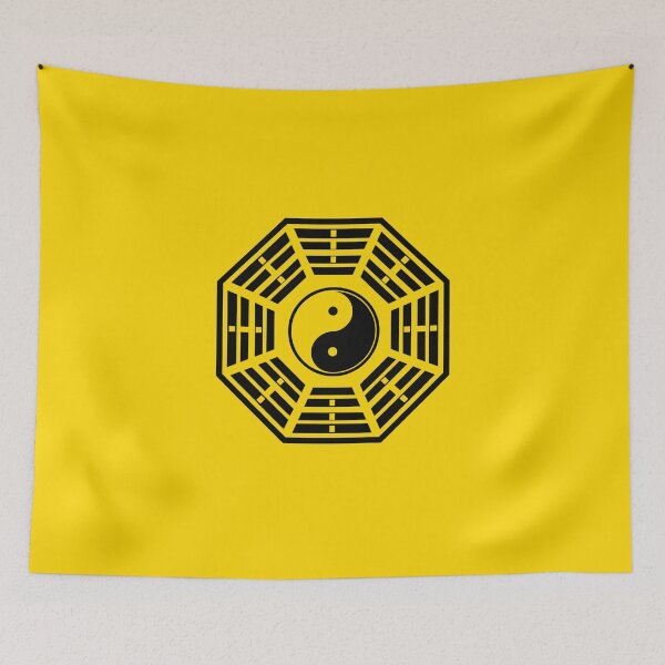 Item preview, Bagua mirror with Yin Yang black designed and sold by Lucky 777.