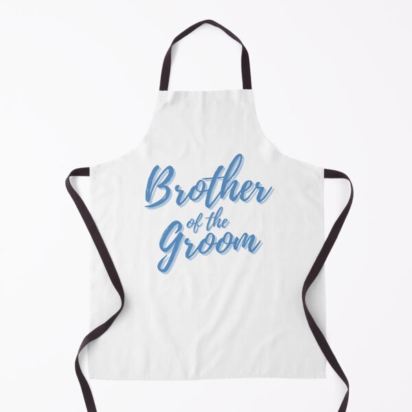 Item preview, Stylish Blue Script Brother of the Groom designed and sold by DixieGirlStudio.