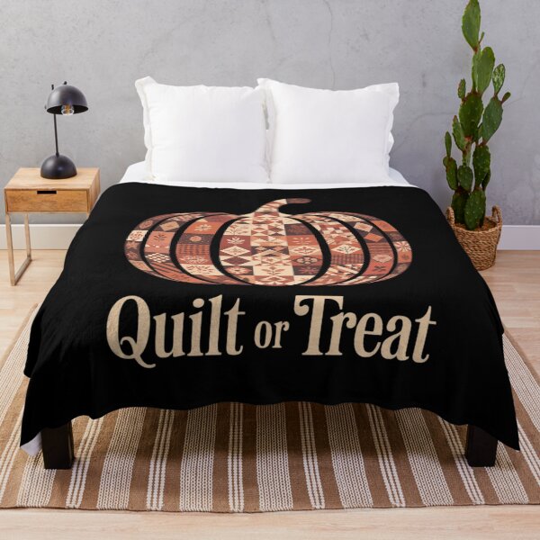 Item preview, Quilt or Treat Patchwork Pumpkin Quilters Autumn Halloween designed and sold by JulienAureo.