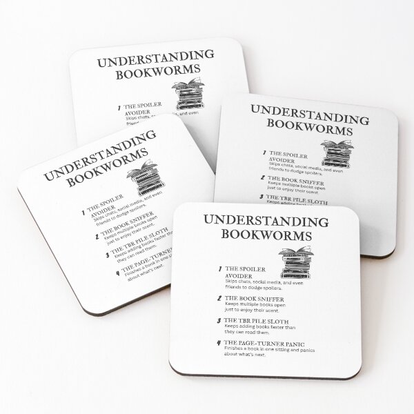 Item preview, Hilarious Bookworm Types – Funny Reading Humor designed and sold by PsyFlow35.