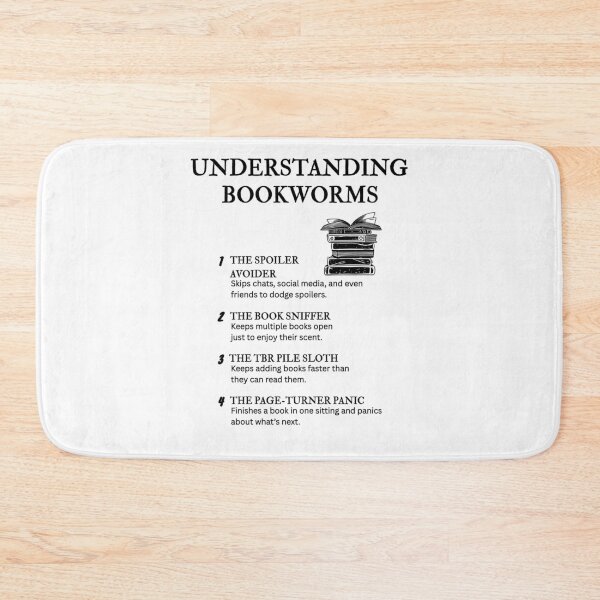 Item preview, Hilarious Bookworm Types – Funny Reading Humor designed and sold by PsyFlow35.
