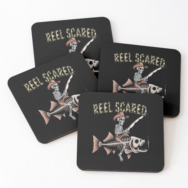 Item preview, Reel Scared Halloween Fishing designed and sold by JulienAureo.