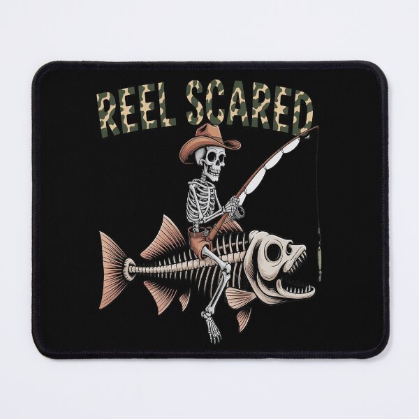 Item preview, Reel Scared Halloween Fishing designed and sold by JulienAureo.