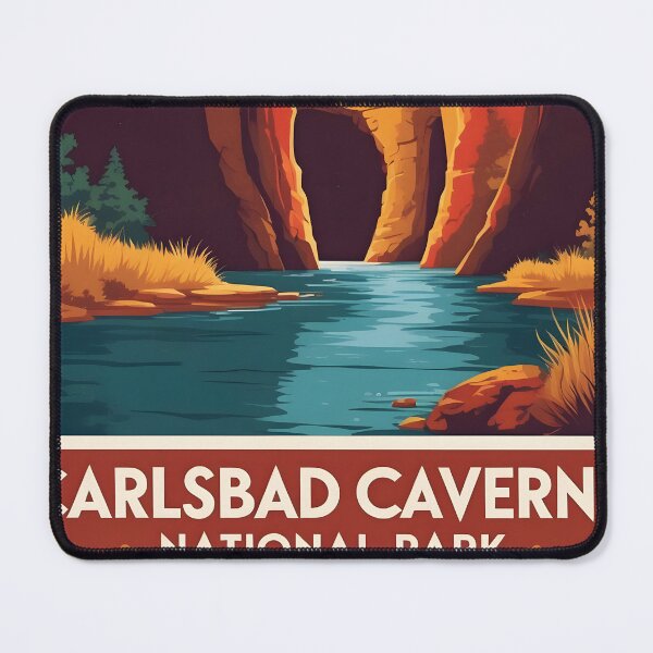 Item preview, Carlsbad Caverns National Park Autumn USA Vintage Travel Tourism  designed and sold by TravelersGems.