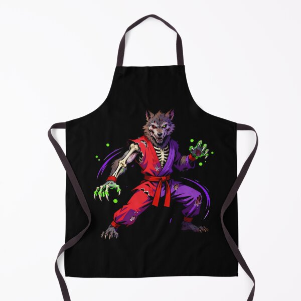Item preview, Kung Fu Wolf Fitness Warrior designed and sold by El Hermano Gym.