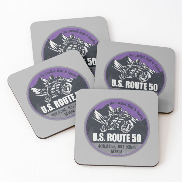Item preview, U.S. Route 50 Nevada Scenic Motorcycle Ride designed and sold by CynthiaGraphics.