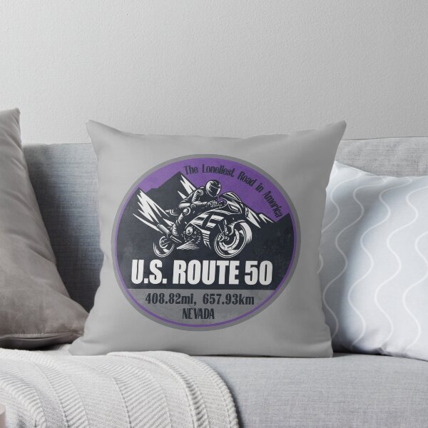 Item preview, U.S. Route 50 Nevada Scenic Motorcycle Ride designed and sold by CynthiaGraphics.