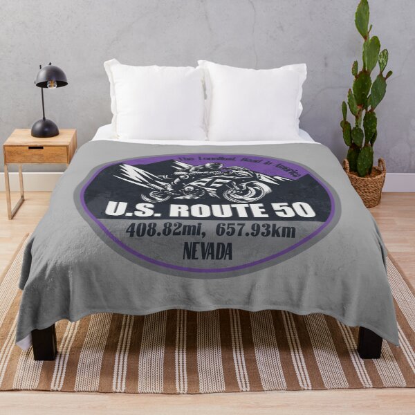 Item preview, U.S. Route 50 Nevada Scenic Motorcycle Ride designed and sold by CynthiaGraphics.