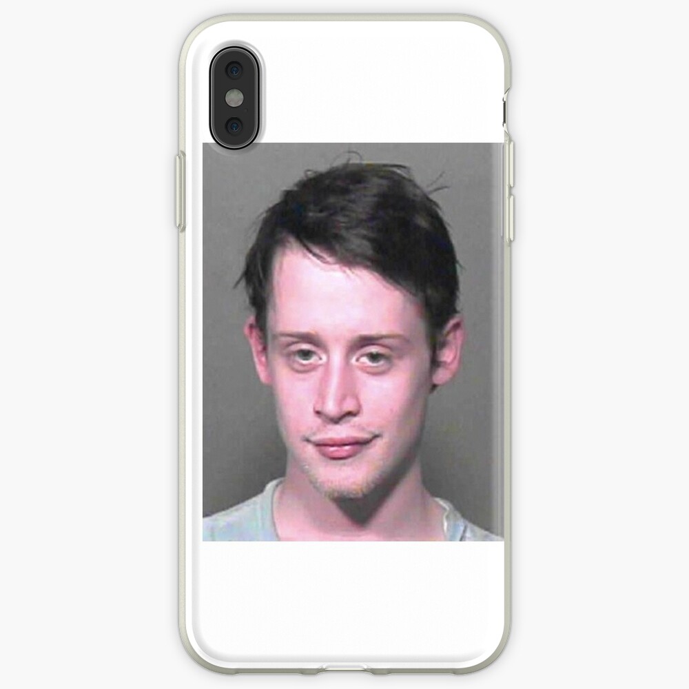 "Macaulay Culkin mugshot" iPhone Case & Cover by kornfan311 Redbubble