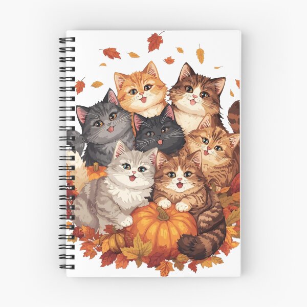 Item preview, Happy Halloween Cats and Pumpkins designed and sold by designwiss.