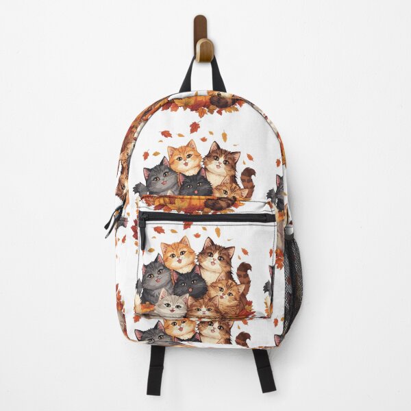 Item preview, Happy Halloween Cats and Pumpkins designed and sold by designwiss.