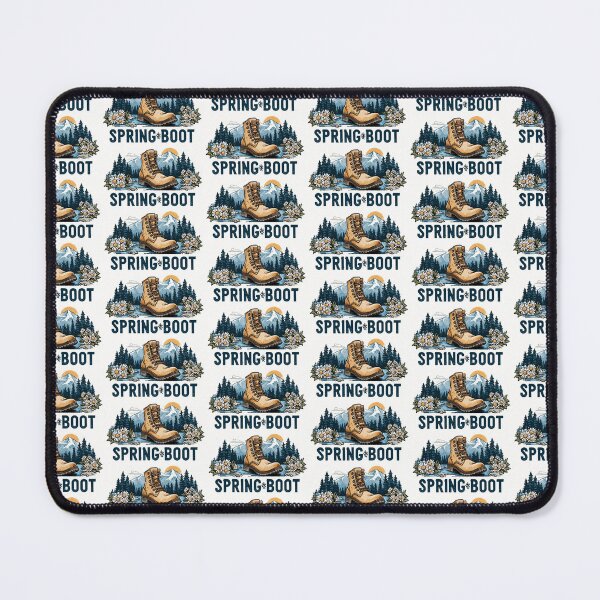 Item preview, Spring Boot Funny Sticker – Java Framework Pun Design designed and sold by mliotard.