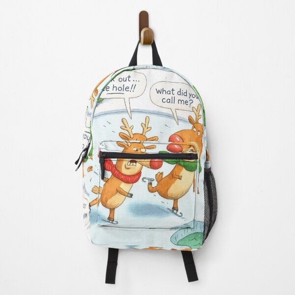 Item preview, Look Out Ice Hole! - Funny Reindeer Christmas  designed and sold by Vicky021.