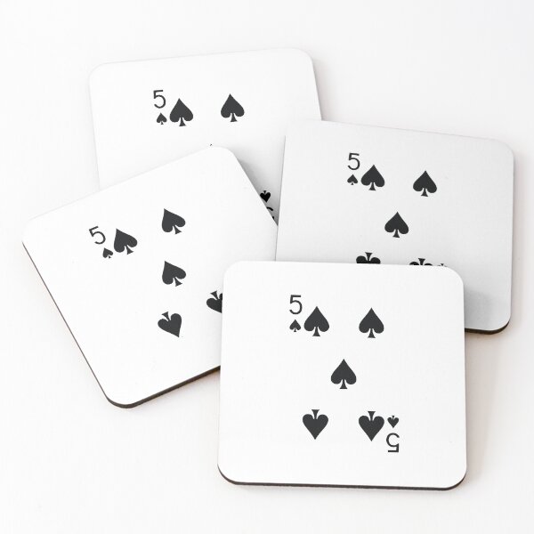 Item preview, Deck of Cards - Five of Spades designed and sold by goal-getter.