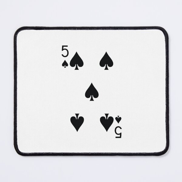 Item preview, Deck of Cards - Five of Spades designed and sold by goal-getter.