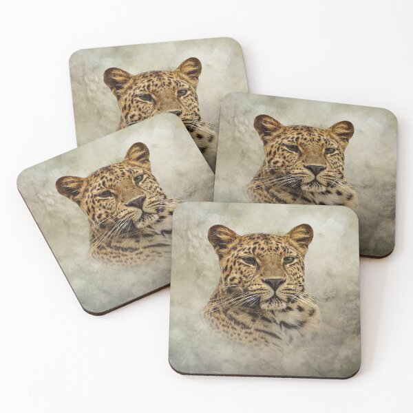 Item preview, Leopard portrait designed and sold by Guardi71.