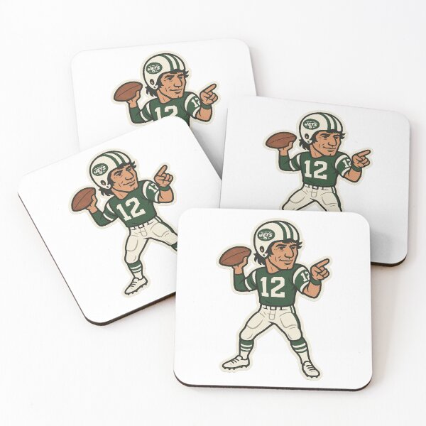 Item preview, Gridiron Greats: A Cartoon Tribute -Joe Namath "Broadway Joe"  designed and sold by CleverCulture.
