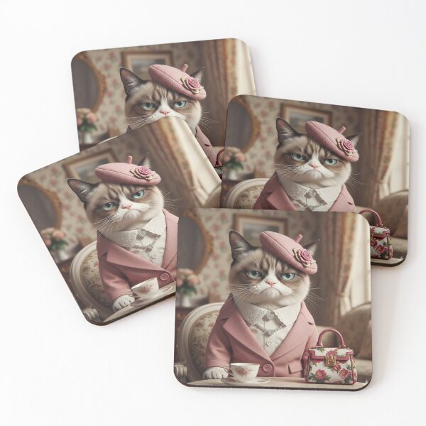 Item preview, ​A Posh and Grumpy Cat designed and sold by Kitty Kat.