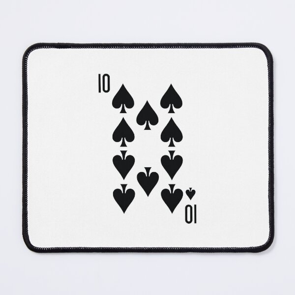 Item preview, Deck of Cards - Ten of Spades designed and sold by goal-getter.