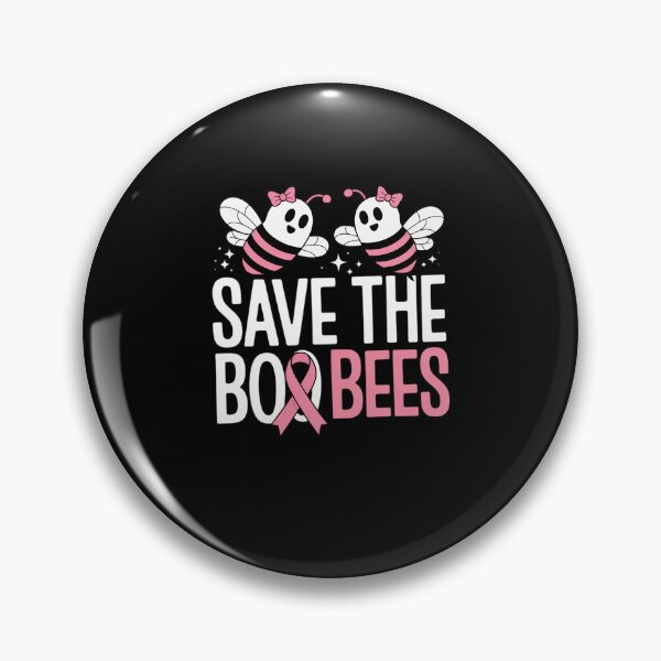 Item preview, Save The Breast Cancer Awareness Boo Bees Halloween Women designed and sold by JulienAureo.