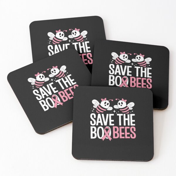 Item preview, Save The Breast Cancer Awareness Boo Bees Halloween Women designed and sold by JulienAureo.
