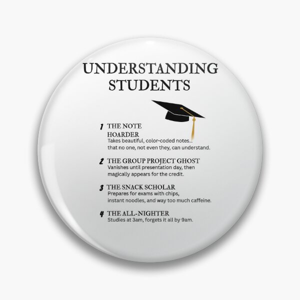 Item preview, Understanding Students – Funny College & School Humor designed and sold by PsyFlow35.