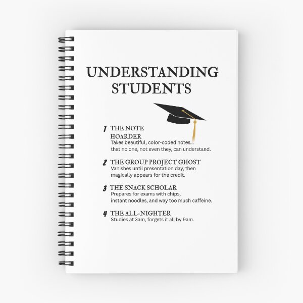 Item preview, Understanding Students – Funny College & School Humor designed and sold by PsyFlow35.