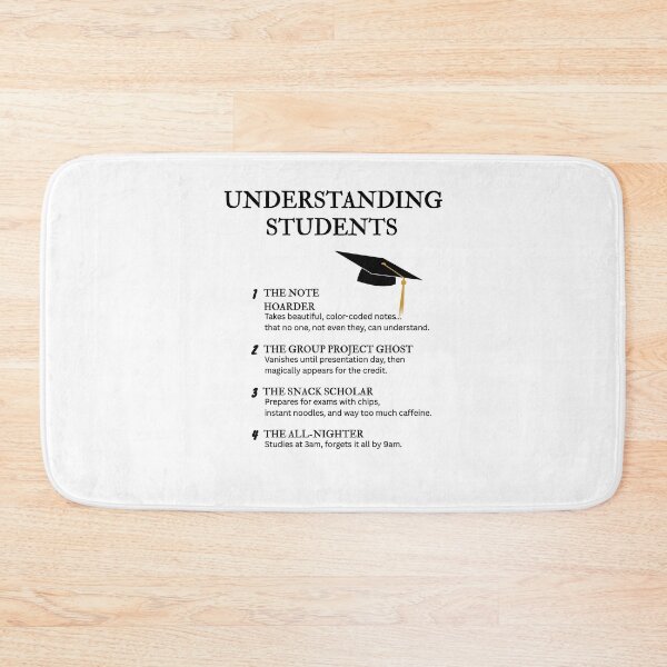 Item preview, Understanding Students – Funny College & School Humor designed and sold by PsyFlow35.