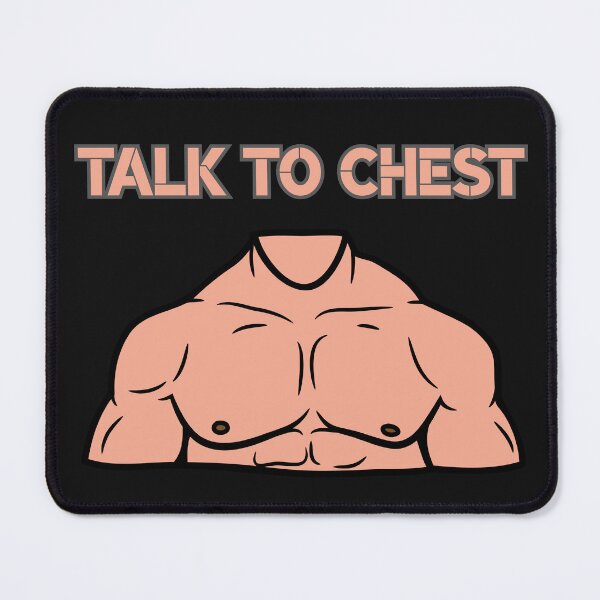 Item preview, Funny gym talk to chest designed and sold by Sparkofart07.