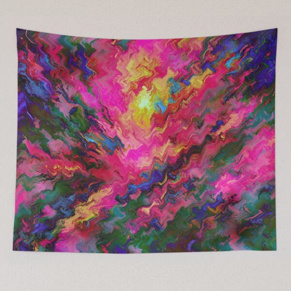 Item preview, Color explosion in an abstract whirlpool designed and sold by Sigtrix.