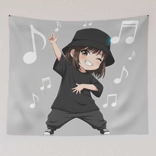 Item preview, Hip-Hop Chibi Swag designed and sold by ArtByRahim.