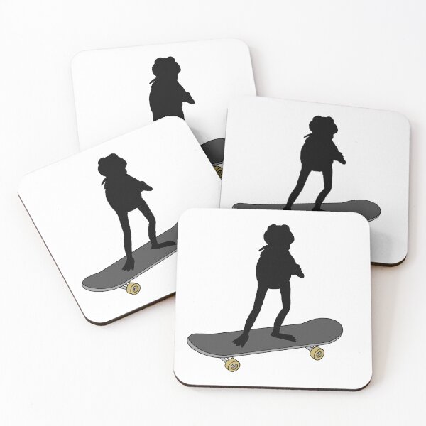 Item preview, Kermit The Frog On A Skateboard  designed and sold by Animals-by-JB.